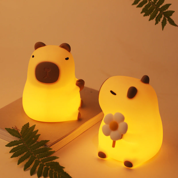 SnugGlow – Soft Silicone Bedside Lamp, Perfect for Kids & Girls