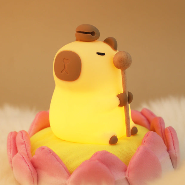 SnugGlow – Soft Silicone Bedside Lamp, Perfect for Kids & Girls