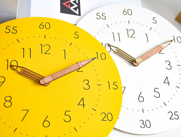 QuietTime – Silent Analog Wall Clock for Kids