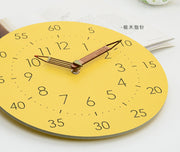 QuietTime – Silent Analog Wall Clock for Kids