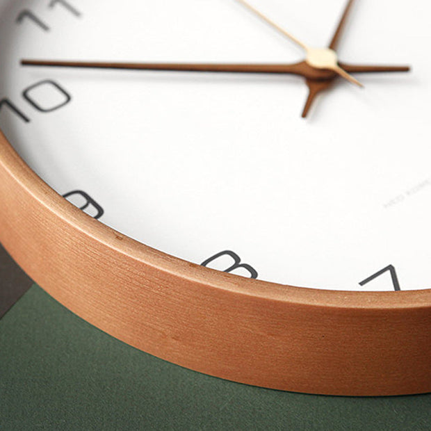 RustiClock – Handmade Wooden Analog Clock