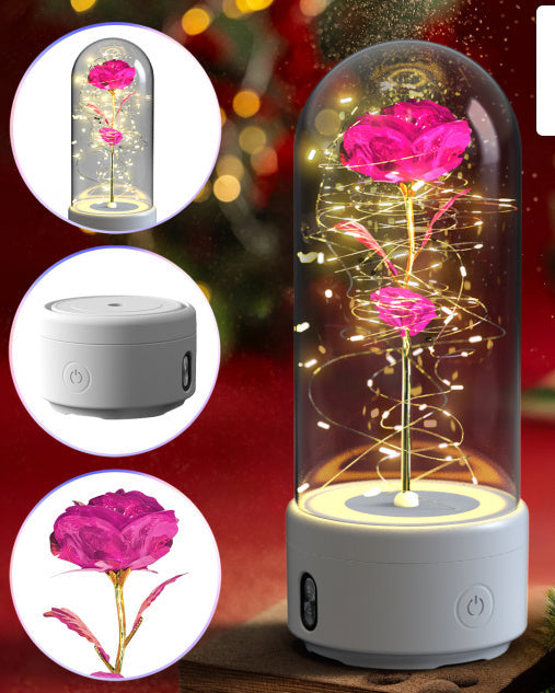 LumiRose – 2-in-1 Ambient Lamp & Wireless Speaker