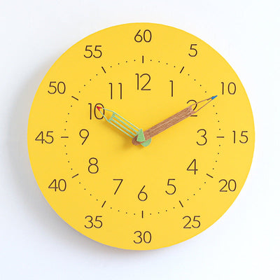 QuietTime – Silent Analog Wall Clock for Kids