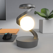 MoonGlide – Spinning Lunar Lamp & Wireless Charger