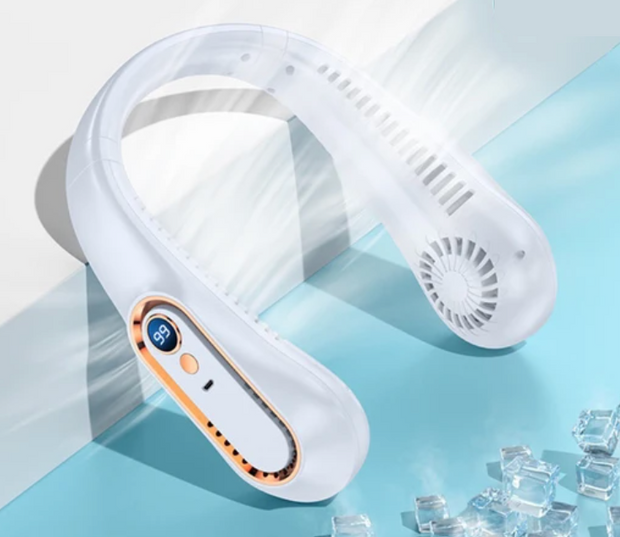 BreezeBand - Rechargeable Wearable Neck Fan