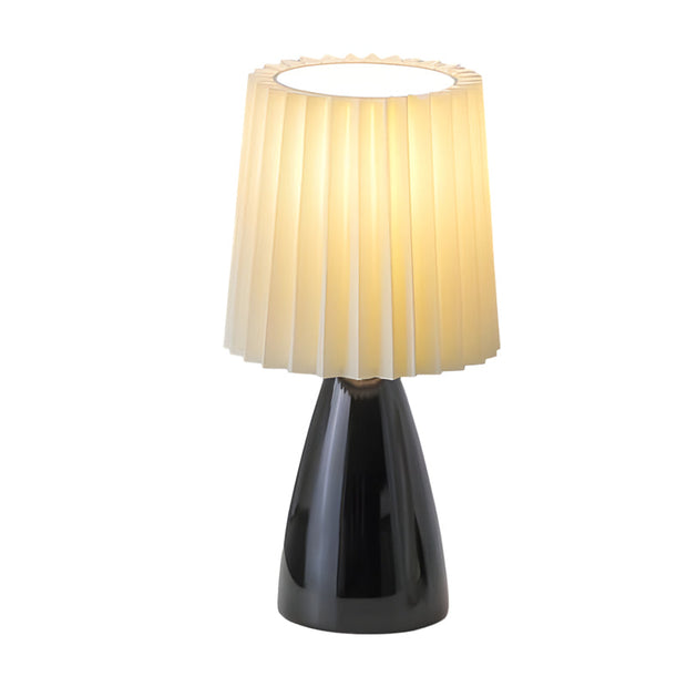 GlowWeave - Dimmable Fabric Shade Lamp with USB