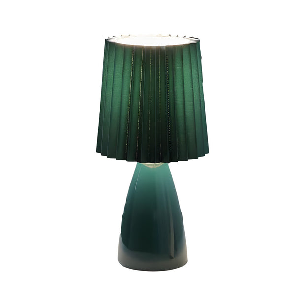 GlowWeave - Dimmable Fabric Shade Lamp with USB