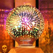 BrightGlow - Sparkling 3D Firework Edison Bulb