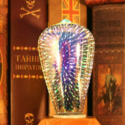 BrightGlow - Sparkling 3D Firework Edison Bulb