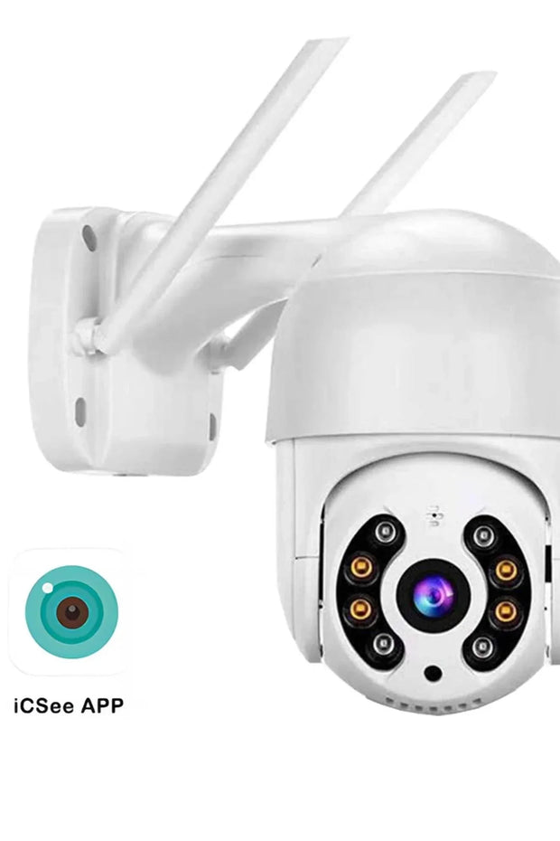 TrackGuard – Smart Outdoor Camera with Auto-Tracking & PTZ