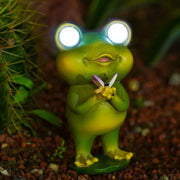 SunnyHopper – Fun Frog Garden Decor with Solar Light