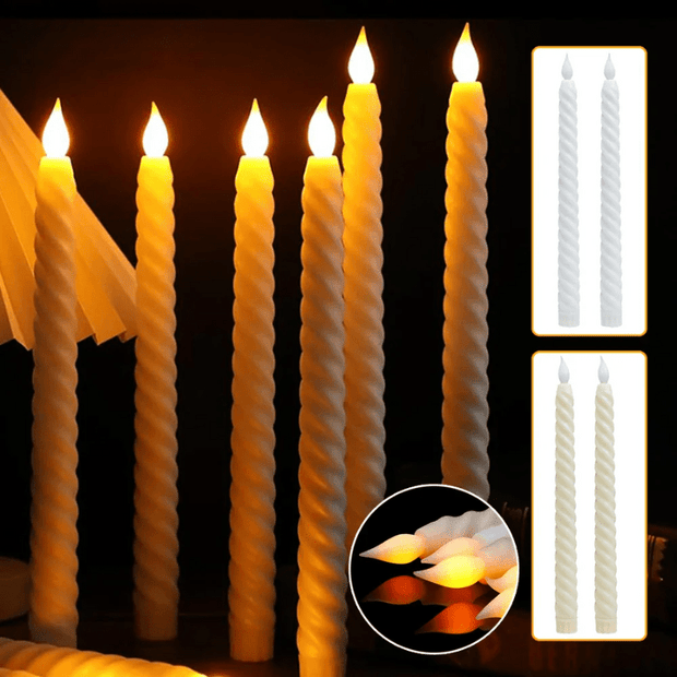 GlowFlame - 3D Effect LED Christmas Candles