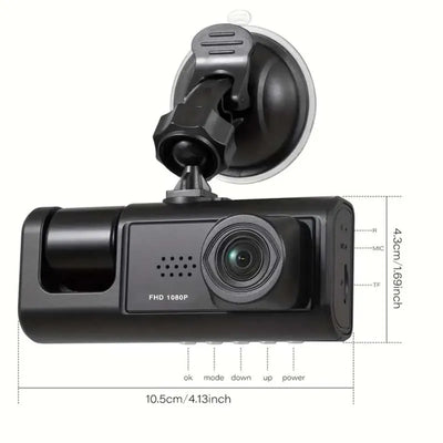 DriveGuard – Self-Adhesive Dash Cam for Clear Recording