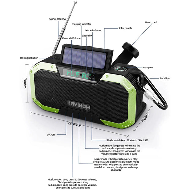 RescueTune – Portable Emergency Radio for Any Situation