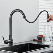 BronzeFlow – Antique Touch Control Kitchen Faucet