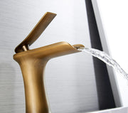 AquaCascade – Modern Waterfall Bathroom Faucet