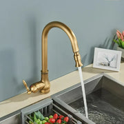 BronzeFlow – Antique Touch Control Kitchen Faucet