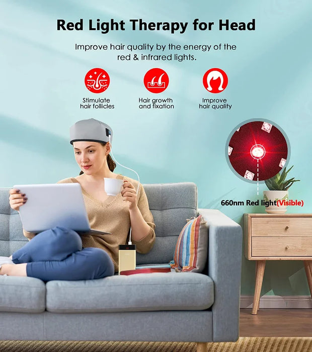 GlowGrow – Red Light Therapy for Healthy Hair Regrowth