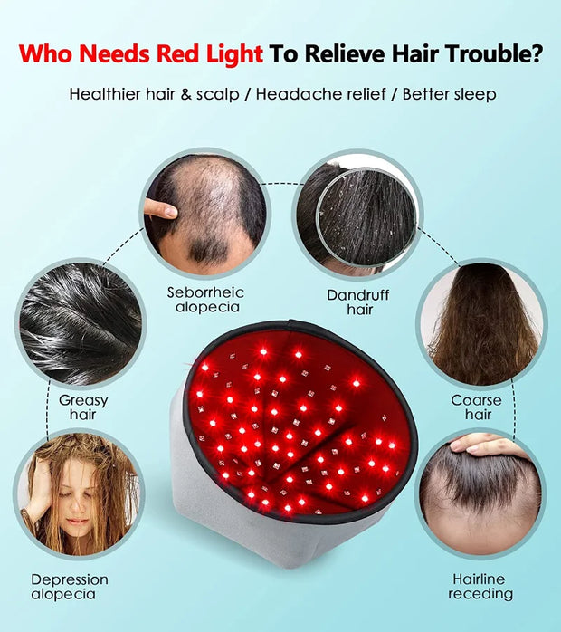 GlowGrow – Red Light Therapy for Healthy Hair Regrowth