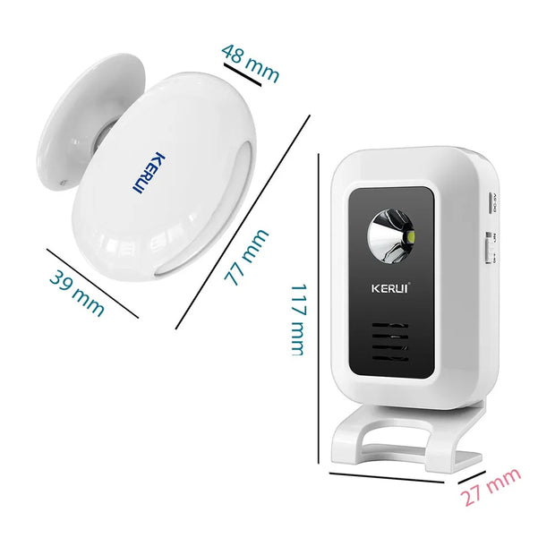 GuardWave – Smart Wireless Welcome & Security Alarm System