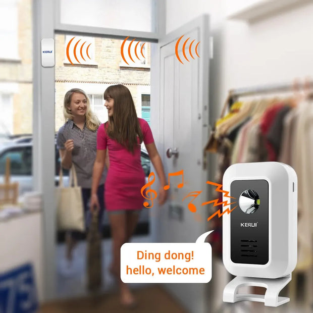 GuardWave – Smart Wireless Welcome & Security Alarm System