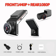 GuardianCam – 4K Dashcam with Smart Parking & Night Vision