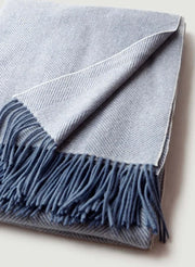 PureWarmth – Soft Wool Throw with Classic Fringes