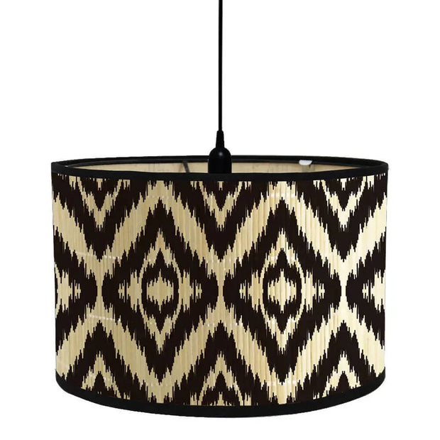 NomadAura – Artistic Bamboo Light Cover with Ethnic Designs