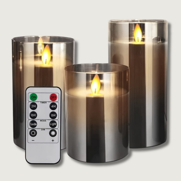 EcoFlicker - LED Battery Candles for Cozy Lighting