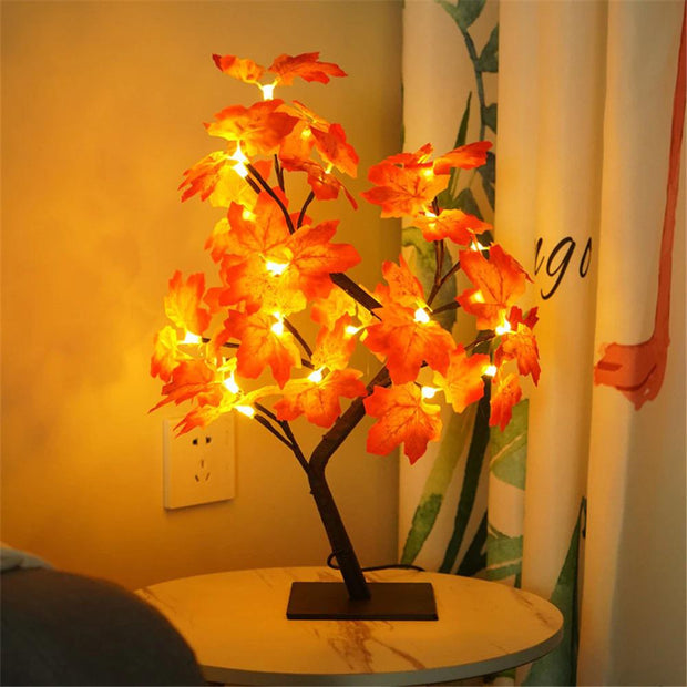 AutumnGlow – Warm & Cozy Maple Leaf Lamp