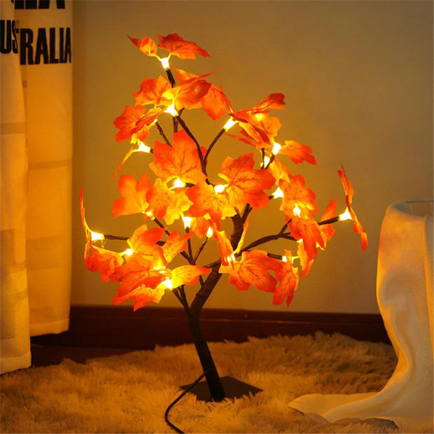 AutumnGlow – Warm & Cozy Maple Leaf Lamp