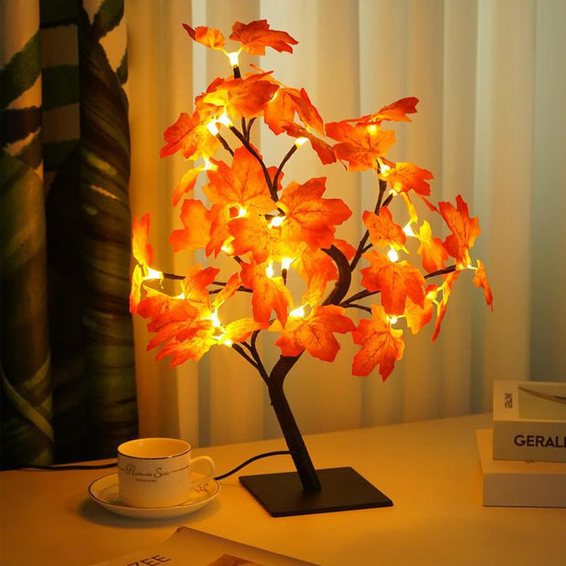 AutumnGlow – Warm & Cozy Maple Leaf Lamp