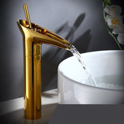 HeritageFalls – Classic Waterfall-Style Sink Faucet