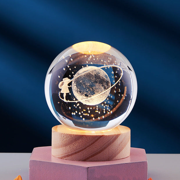 BrightCrystal - Magical 3D Crystal Night Lamp