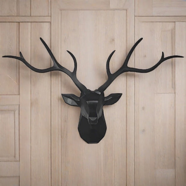 VividRack - 3D Nordic Deer Head Wall Sculpture