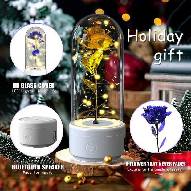 LumiRose – 2-in-1 Ambient Lamp & Wireless Speaker