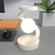 MoonGlide – Spinning Lunar Lamp & Wireless Charger