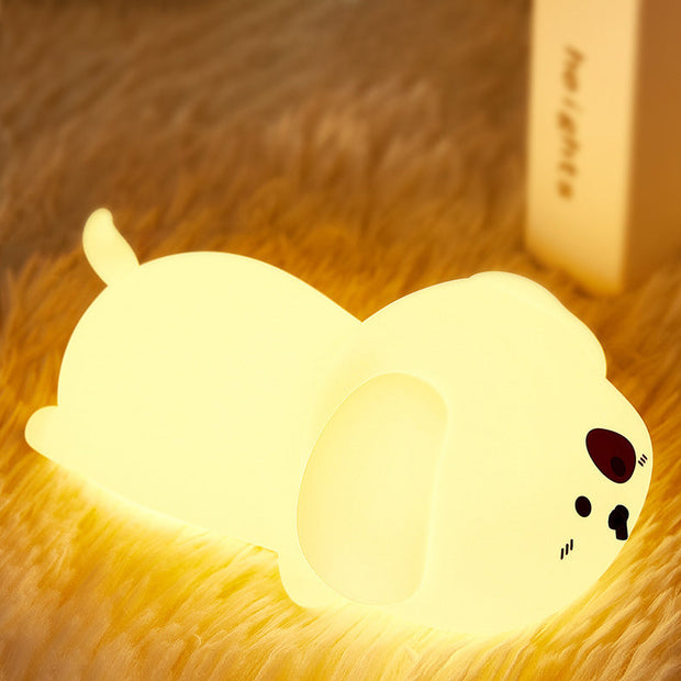 SnugglePup – Soft Tap Night Lamp for Kids