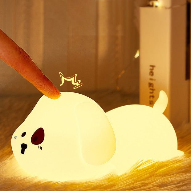 SnugglePup – Soft Tap Night Lamp for Kids