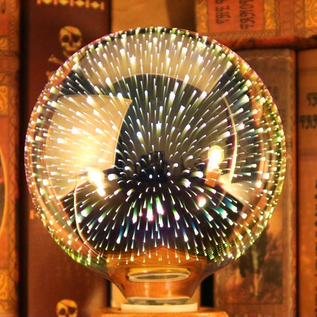 BrightGlow - Sparkling 3D Firework Edison Bulb