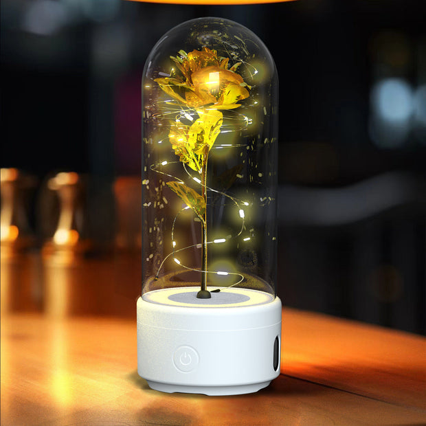 LumiRose – 2-in-1 Ambient Lamp & Wireless Speaker