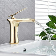 AquaCascade – Modern Waterfall Bathroom Faucet