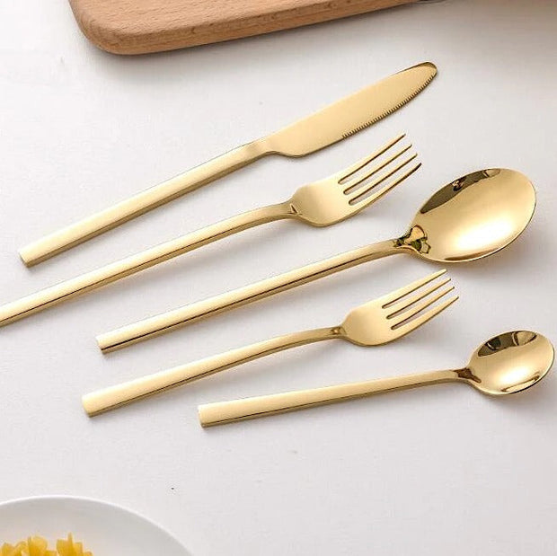 BrightArya - 30-Piece Premium Cutlery Set