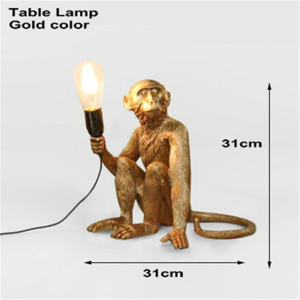 JungleGlow – Playful Monkey Lamp for a Wild Touch