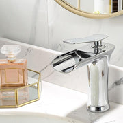 AquaCascade – Modern Waterfall Bathroom Faucet