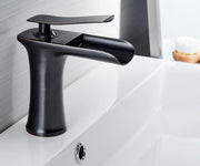 AquaCascade – Modern Waterfall Bathroom Faucet