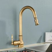 BronzeFlow – Antique Touch Control Kitchen Faucet