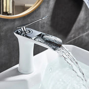 AquaCascade – Modern Waterfall Bathroom Faucet