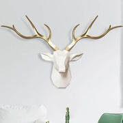 VividRack - 3D Nordic Deer Head Wall Sculpture